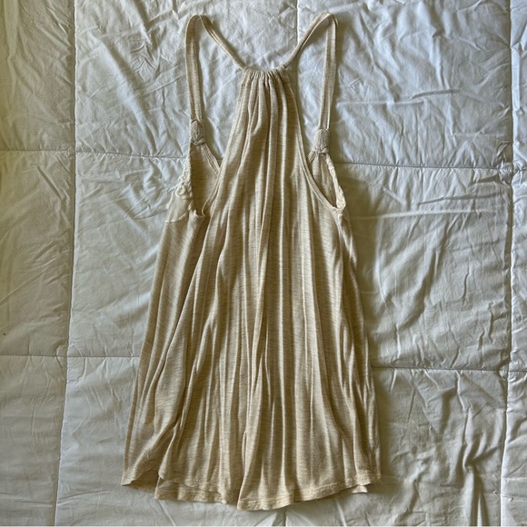 Cream Racerback Tank - Picture 11 of 11